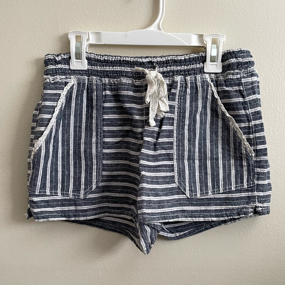 Rewind | Blue & white striped shorts | Ladies Small - Picture 1 of 6